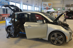 BMW i3 Doors Open! Hood Open!