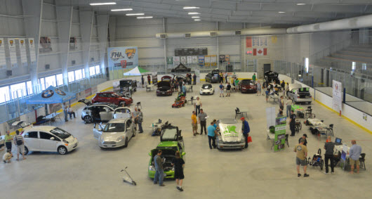 EV Fest Hamilton Arena Exhibit Floor