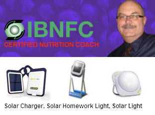 Ron will be offering and Presenting Monavie Products, and also Solar Chargers and Lights!