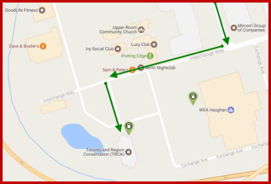 Map View - Entrance to Event Map View - Entrance to Event