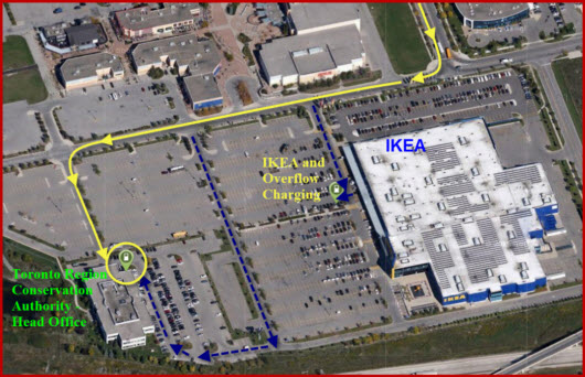 Satelite Iso View , Directions to Toronto Conservation Authority - Click this image for Larger View!