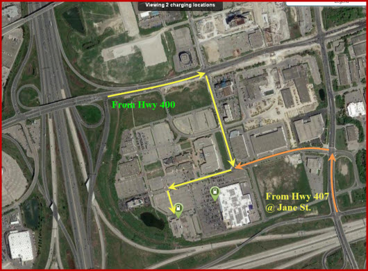 Satellite View - Direction Overview Satellite View - Direction Overview