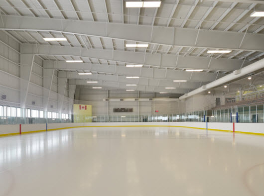 Inside the West Arena - the space for EV Fest 2014!