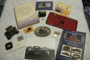 Sample Overview of Some of Bill's EV Memorabilia to be shown at EV Fest 2012