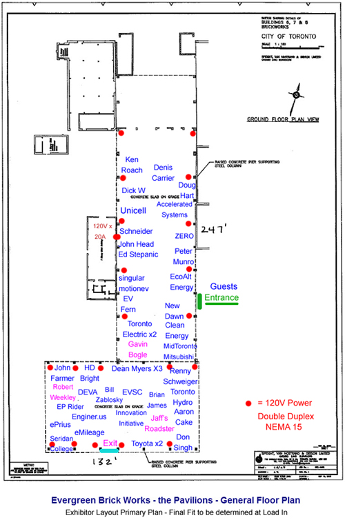 Essential Exhibitor Arragement Floor Plan