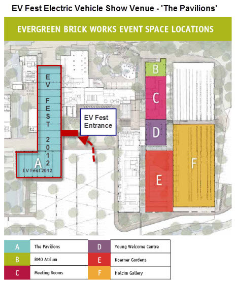 EV Fest Electric Vehicle Show 2012 Venue - The Pavilions