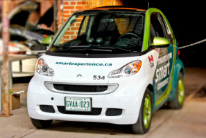 Toronto Hydro and Mercedes-Benz Canada - launch the first consumer electric vehicle pilot project in Canada, with the Smart Electric Drive Vehicle.