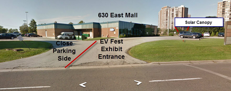 Google Street View of Entrance to 630 East Mall - BAKA Communications - EV Fest 2013