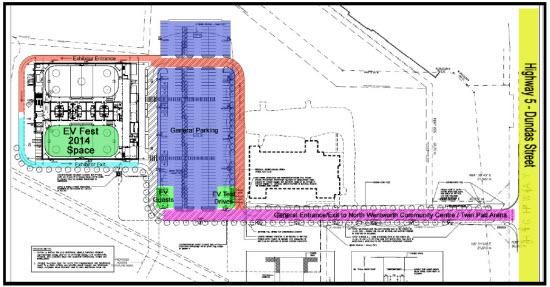 Twin Pad Arena Architectural Area Plan - Click the image link to see full size image. Opens in a new window.