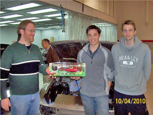 EV Fest Forerunner - EV Show and Shine BBQ - Winners - Best in Show - Brian Kirk with Graham Lambert - Presented by James Sulivan