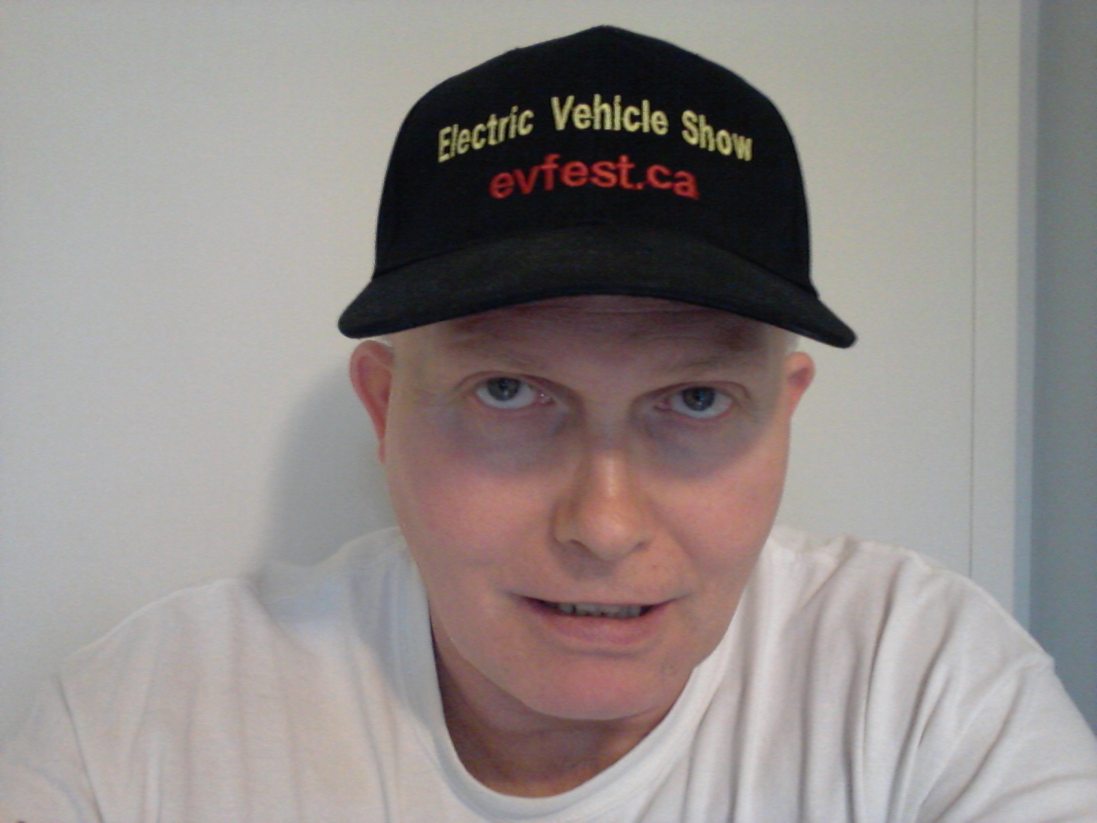 EV Fest Cap as modeled on Robert Weekley