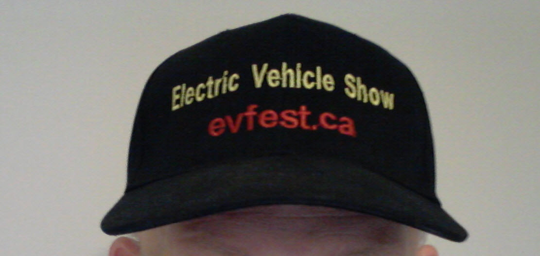 EV Fest Cap - Closup Model Shot
