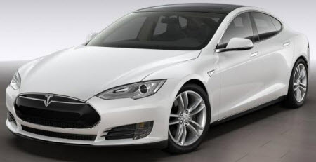 Erik Haltrechts 2015 White Tesla Model S85