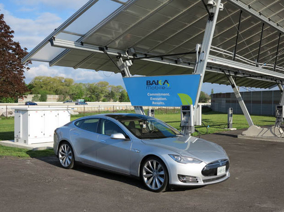 Going the Distance in a Solar Powered Tesla Model S